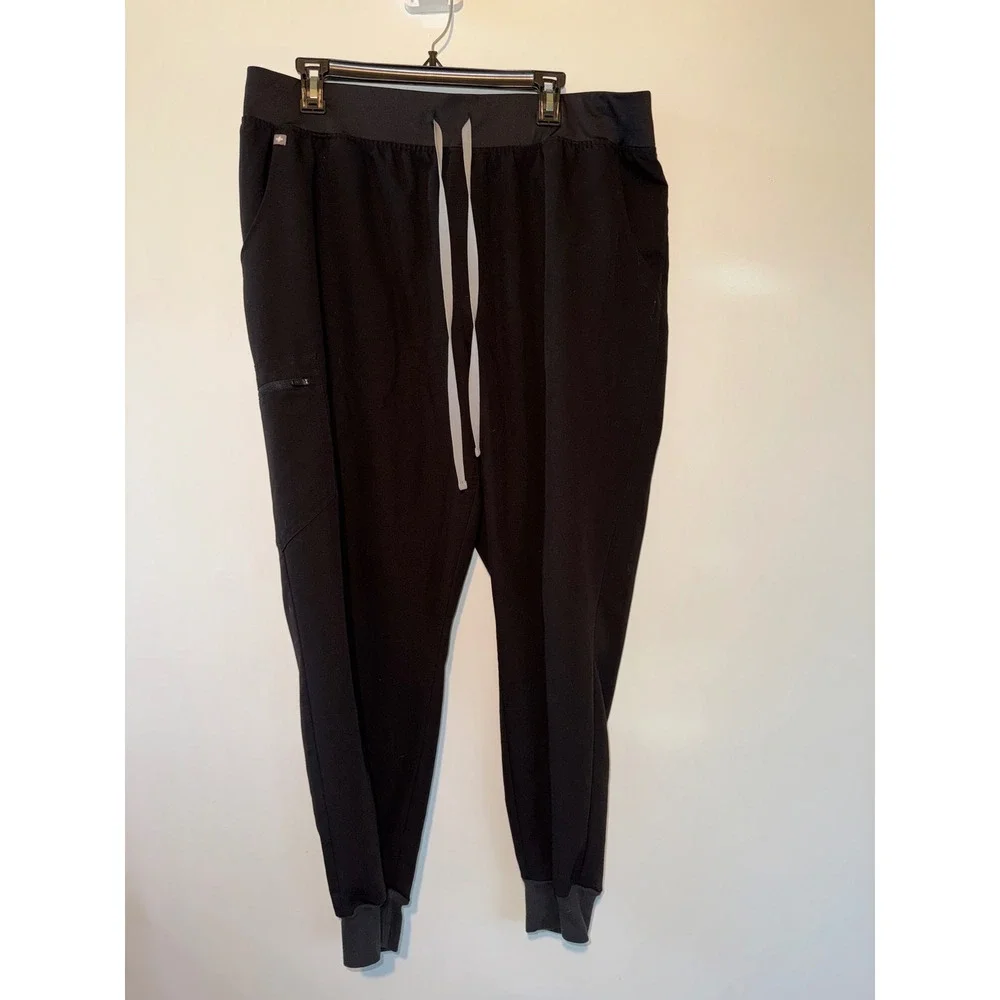 Figs Technical Collection Black Scrubs Jogger Pants Mens 3XL 1SW200002 Cargo